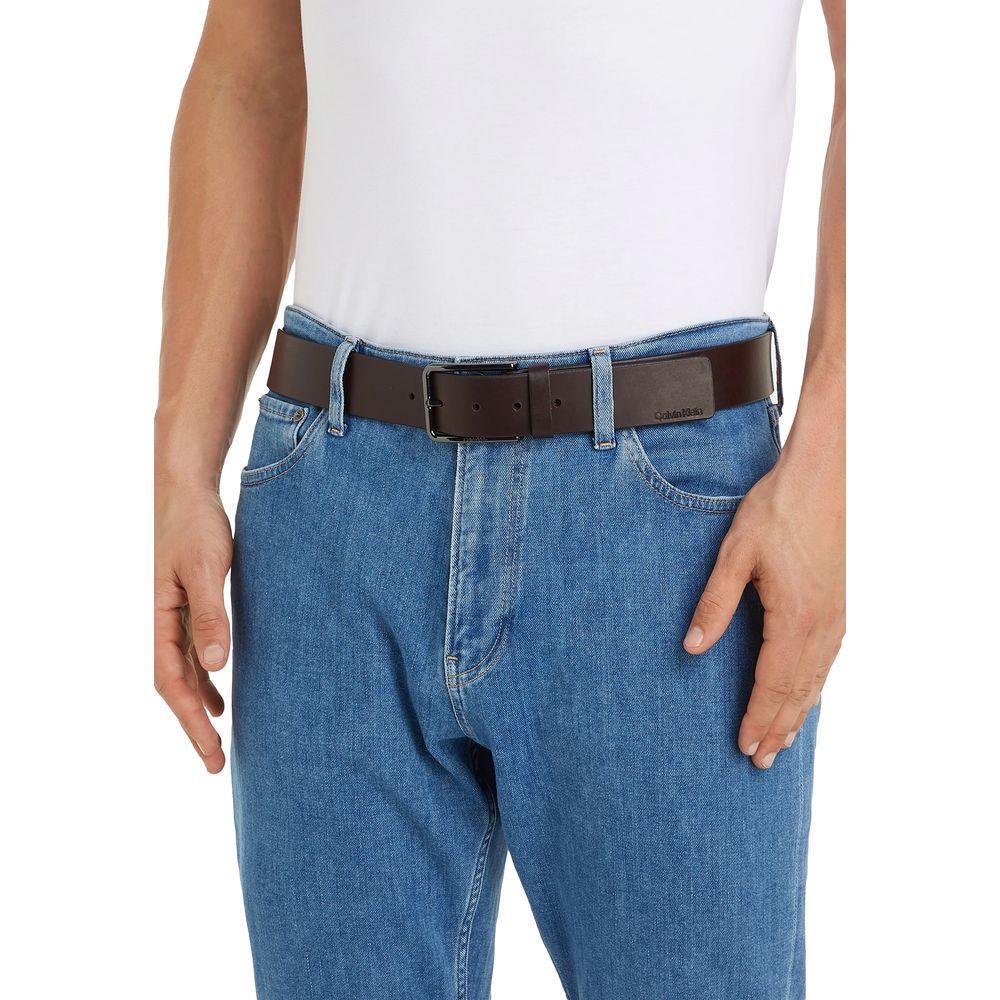 Calvin Klein Brown Leather Belt CA-14587800140-105 CM / 42 INCHES
