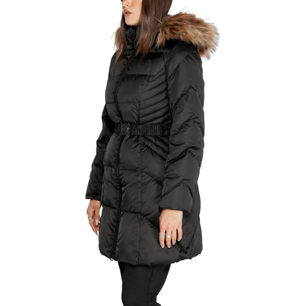 Guess Black Polyester Jackets & Coat GU-14699000009-IT44|L