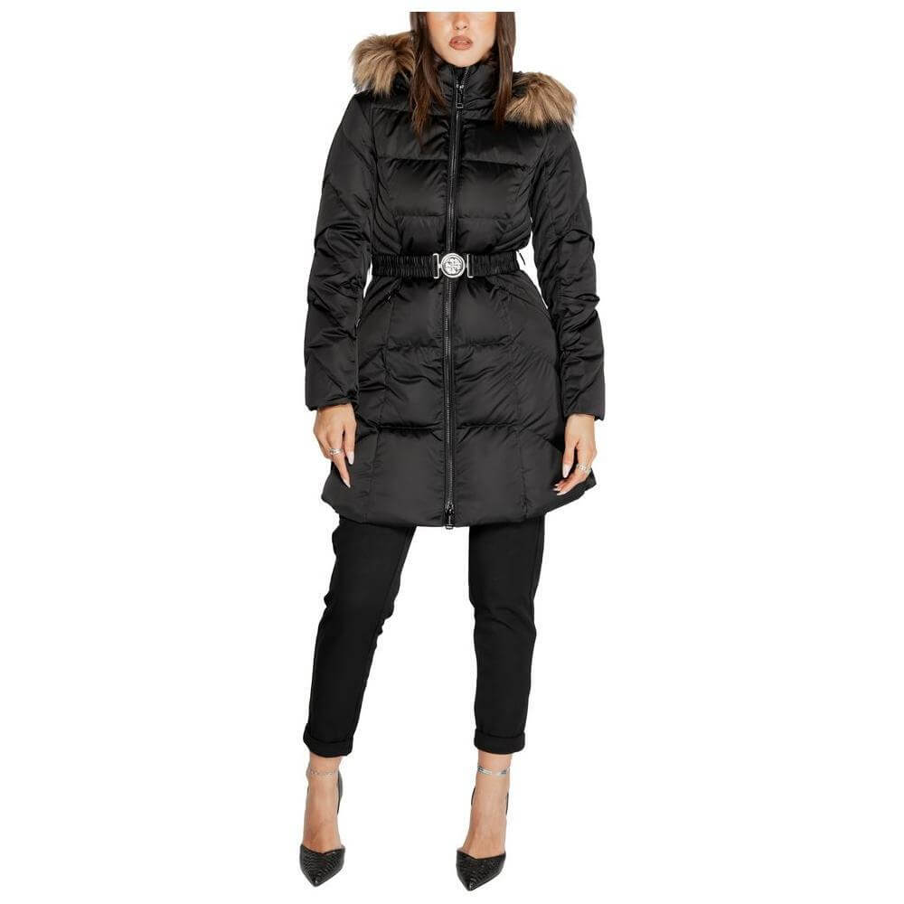 Guess Black Polyester Jackets & Coat GU-14699000009-IT44|L
