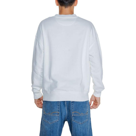 Replay White Cotton Sweatshirt RE-14825300008-IT48 | L