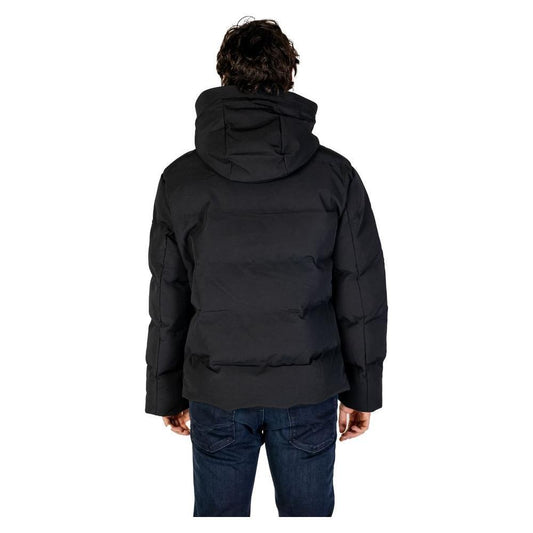 Replay Black Polyamide Jackets & Coat RE-14825700009-IT54 | XXL