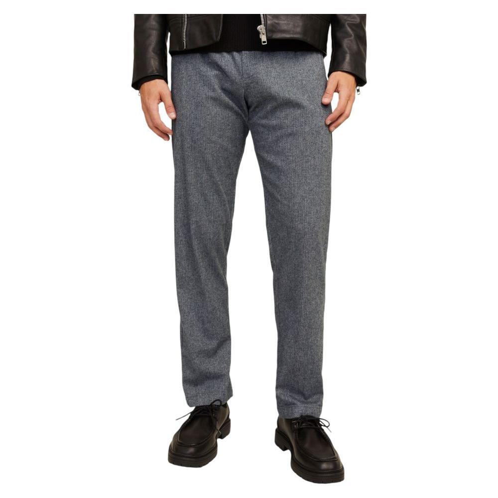 Jack Jones Gray Cotton Pant JA-14846100136-IT42 | XS