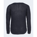 Only Blue Marabou Sweater ON-691200010-XXL