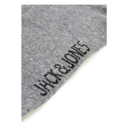 Jack Jones Gray Cotton Socks