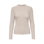 Only Beige Polyester Turtleneck ON-3669300127-XL