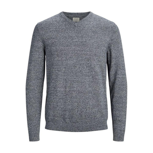Jack Jones Blue Cotton Sweater