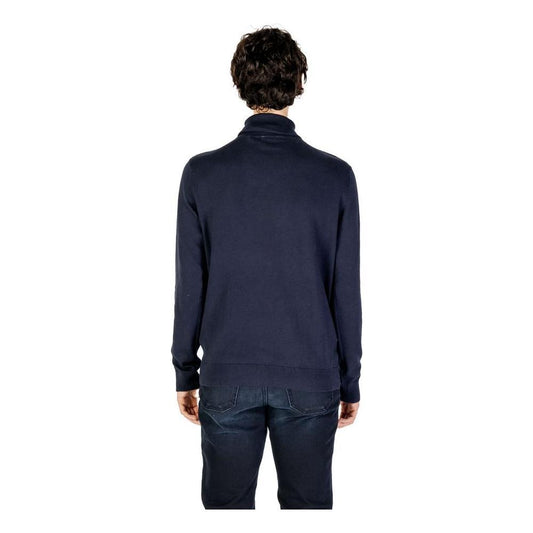U.S. POLO ASSN. Blue Cotton Turtleneck US-15717400010-IT46 | M