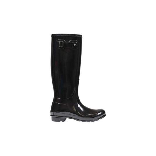 Hunter Black Recycled Polyester Ankle HU-15719000009-EU37/US7