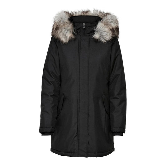 Only Black Polyester Parka ON-11458300009-IT38|XS