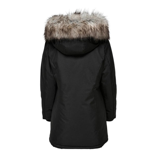 Only Black Polyester Parka ON-11458300009-IT38|XS