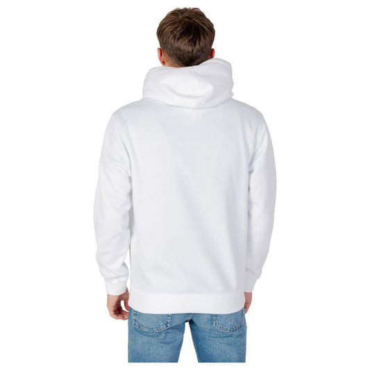 Calvin Klein Jeans White Cotton Hoody CA-11995400008-IT54 | XXL