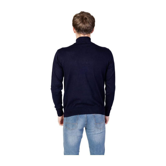 U.S. POLO ASSN. Blue Cotton Sweater US-13146700010-IT44 | S