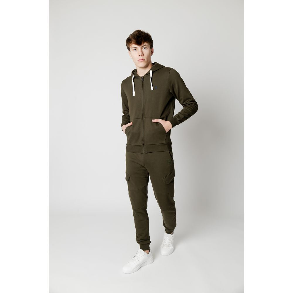 U.S. POLO ASSN. Green Cotton Hoody