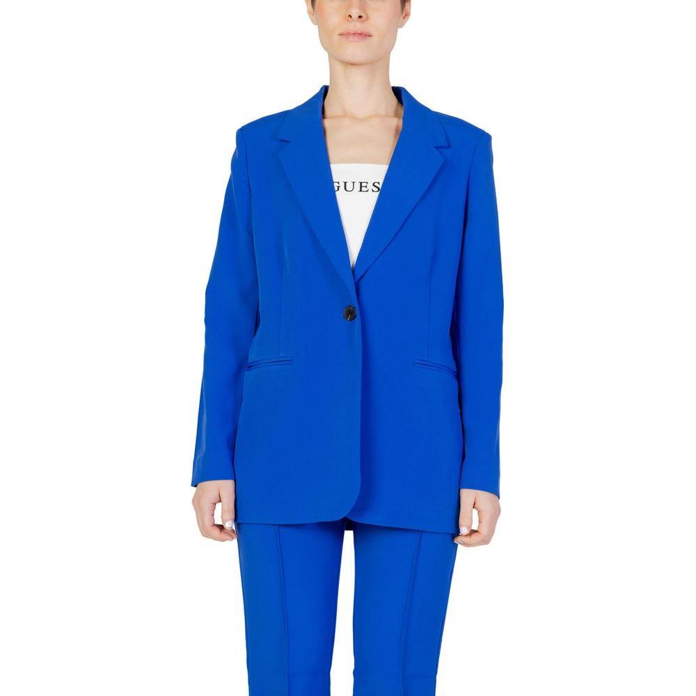 Only Blue Recycled Polyester Blazer ON-13382800375-IT38|XS