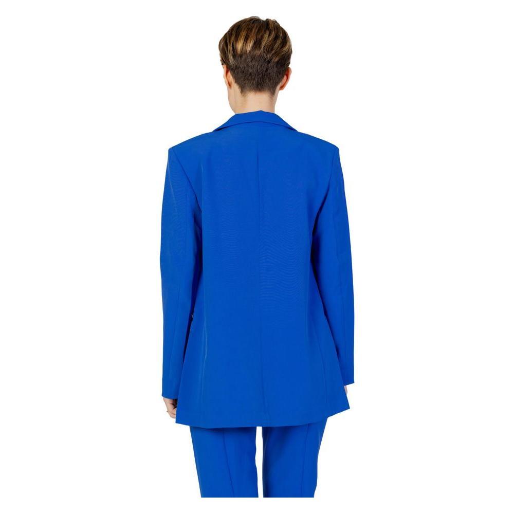 Only Blue Recycled Polyester Blazer ON-13382800375-IT38|XS