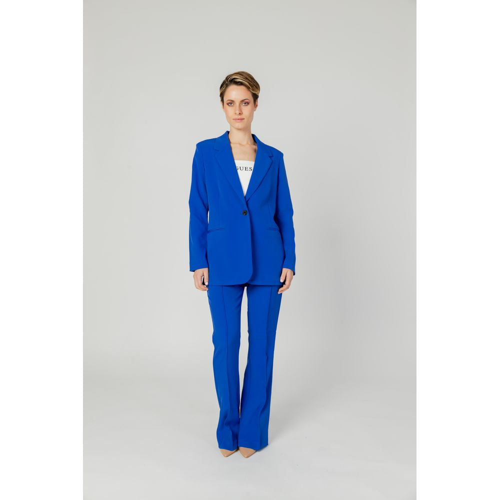 Only Blue Recycled Polyester Blazer ON-13382800375-IT38|XS