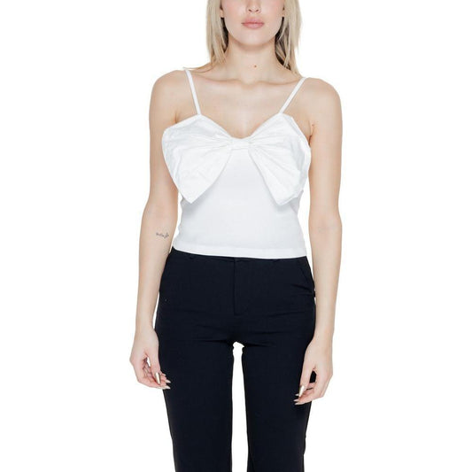 Only White Organic Cotton Tank Top ON-13399200008-IT42|M