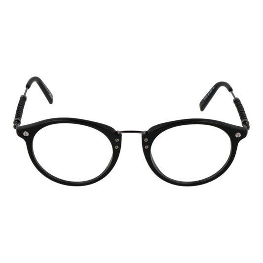 Alt Tag: Tod's Black Men Glasses Frame in acetate, full-rim style with demo lenses, 49-21-145 size for a sophisticated look.