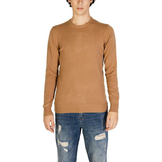 Gianni Lupo Brown Polyester Sweater GI-14787800140-IT54 | XXL