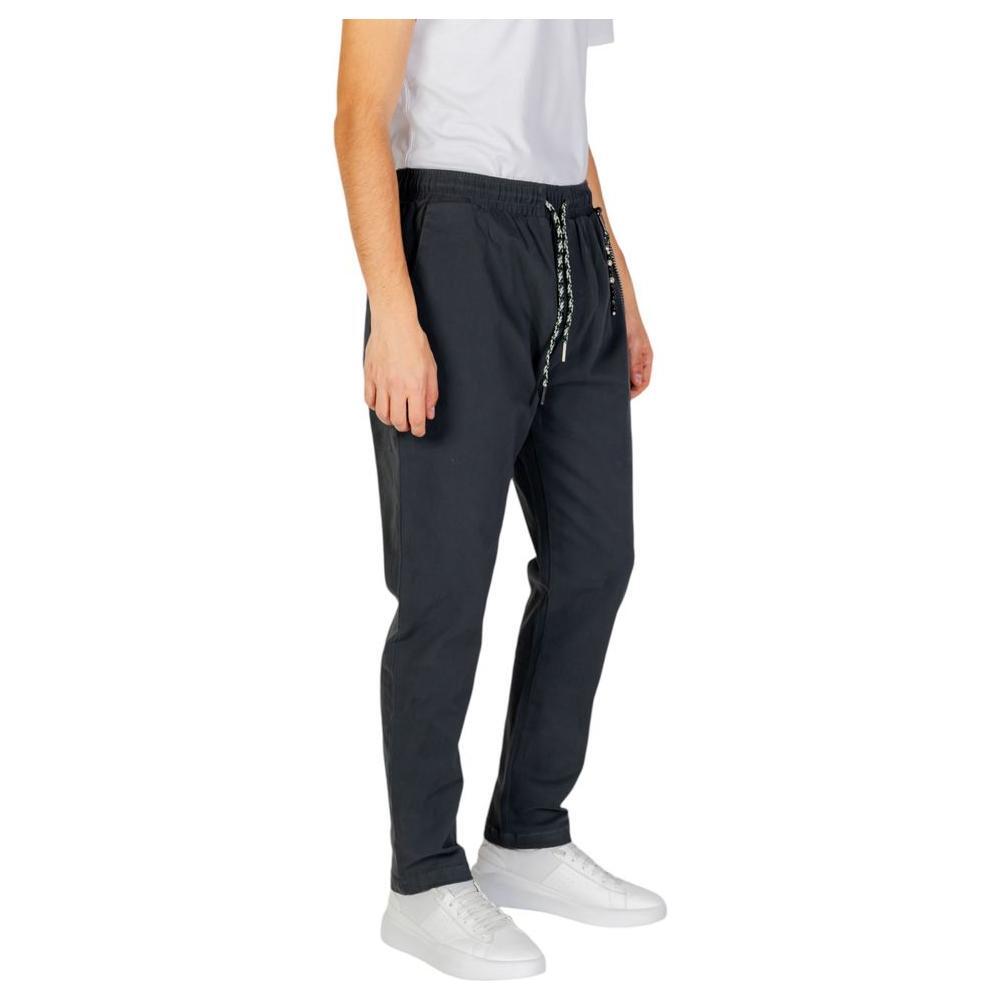 Gianni Lupo Gray Cotton Pant GI-14788300138-IT48 | M