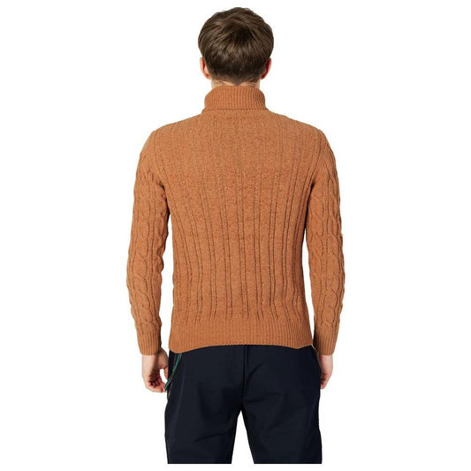 Gianni Lupo Brown Synthetic Turtleneck GI-13048600140-IT44 | S