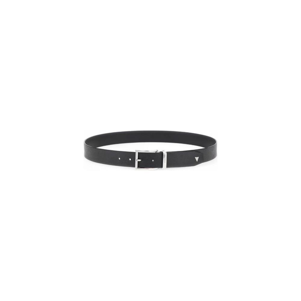 Guess Black Leather Belt GU-14526600009-M