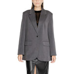 Only Gray Recycled Polyester Blazer ON-14843900136-IT38|XS