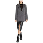 Only Gray Recycled Polyester Blazer ON-14843900136-IT38|XS