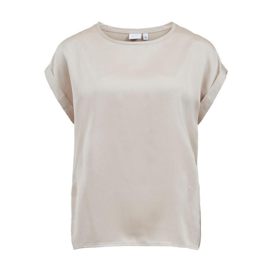 Vila Clothes Vila Clothes Gold Cotton Tops & T-Shirt VI-6296900155-34 | XXS 1728,34 | XXS,71956299936,Clothing,Gold,IT36|XXS,IT38|XS,IT40|S,New with tags,Tops & T-Shirts - Women - Clothing,Vila Clothes,Women,Women - Clothing