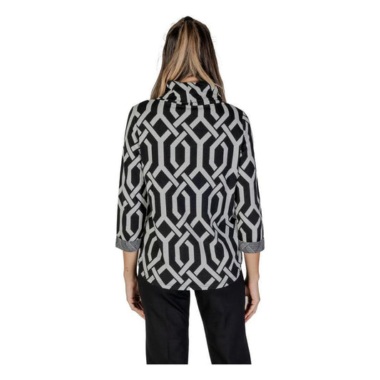 Street One Black Polyester Sweater ST-15733500009-46