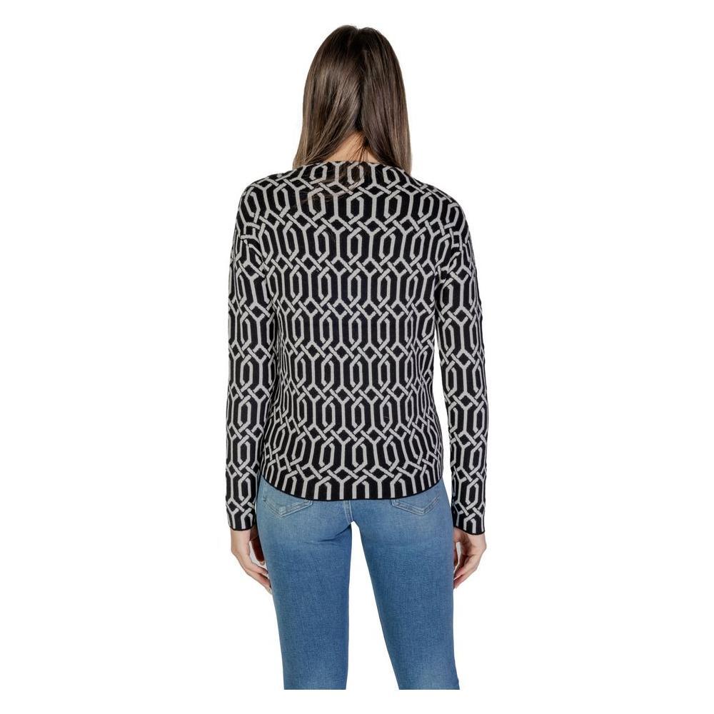 Street One Black Viscose Sweater ST-15765000009-IT42|M