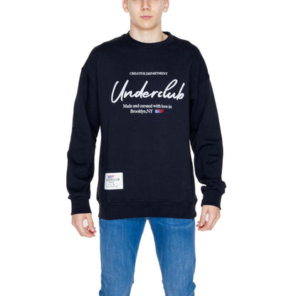 Underclub Black Cotton Sweatshirt