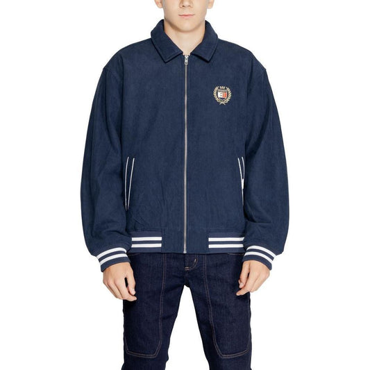 Tommy Hilfiger Jeans Blue Recycled Polyester Jackets & Coat TO-14575800128-IT46 | M