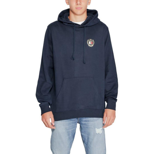Tommy Hilfiger Jeans Blue Cotton Hoody TO-14576600128-IT52 | XL