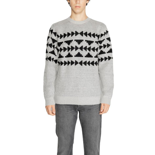 Antony Morato Gray Marabou Sweater