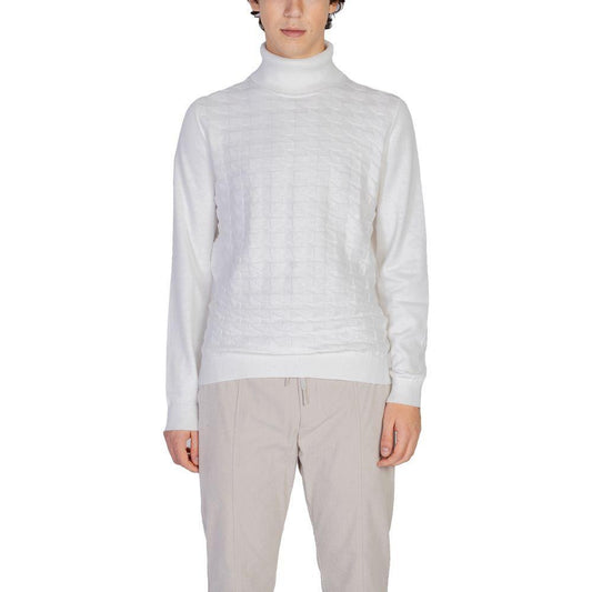 Antony Morato White Cotton Turtleneck AN-14638800008-IT48 | L