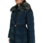 Guess Black Polyester Jackets & Coat GU-14698800144-IT42|M