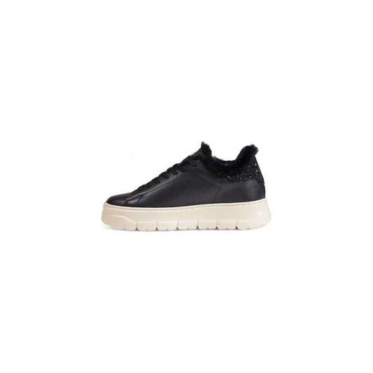 Crime London Black Leather Sneaker CR-14783100009-EU40/US10
