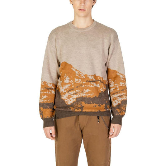 Gianni Lupo Brown Marabou Sweater GI-14787900131-IT54 | XXL
