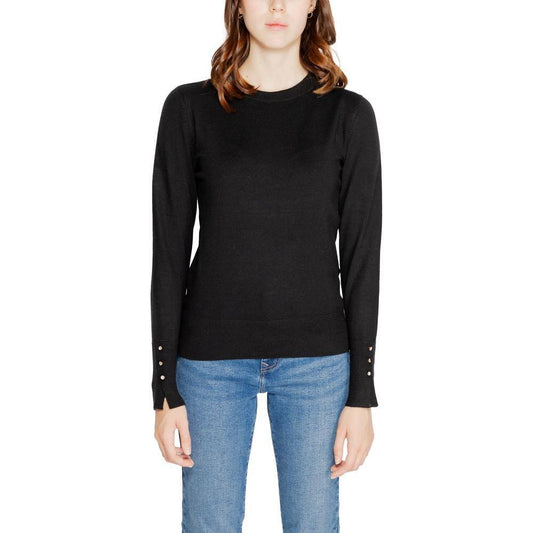Jacqueline De Yong Black Viscose Sportswear JA-14839700009-IT40|S