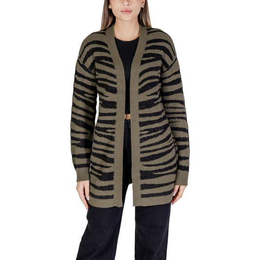 Jacqueline De Yong Green Nylon Cardigan JA-14840300148-IT44|L