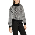 Jacqueline De Yong Black Polyester Sweater