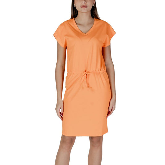 B.Young Orange Cotton Midi BY-14886000125-IT40|S