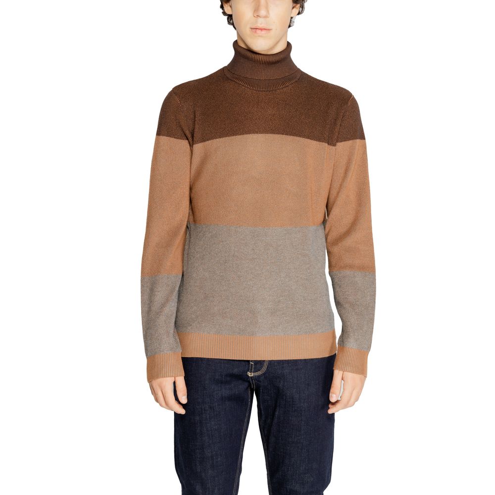 Hamaki-Ho Brown Viscose Turtleneck