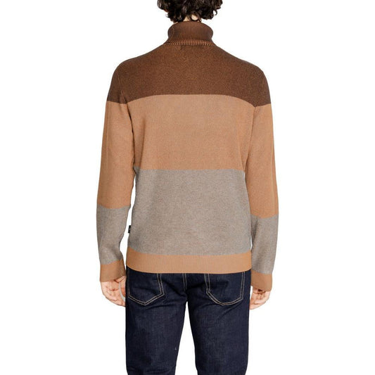 Hamaki-Ho Brown Viscose Turtleneck HA-15188800140-IT52 | XL