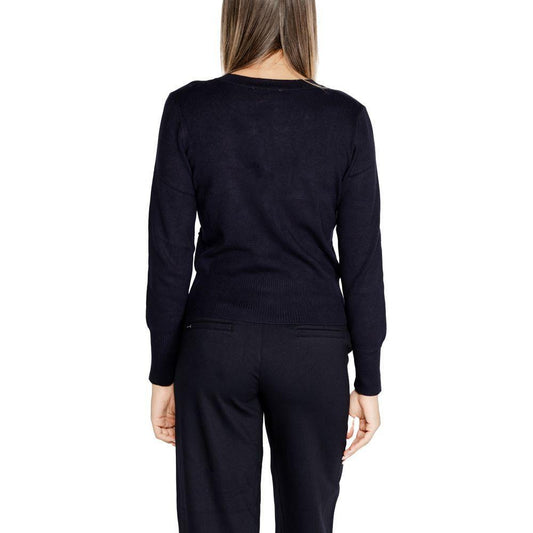 Morgan De Toi Blue Viscose Cardigan MO-15190500128-IT40|S