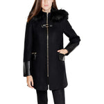 Morgan De Toi Black Wool Coat MO-15191900009-IT36|XXS