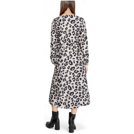 Jacqueline De Yong Gray Viscose Long JA-15195400137-IT40|S