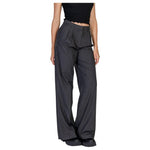 Morgan De Toi Gray Polyester Pant MO-15415200138-IT40|S