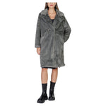 ICHI Black Polyester Jackets & Coat IC-15420700144-IT36|XXS